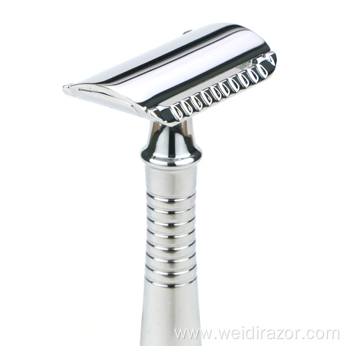 wet shaving razor set High-quality black razors